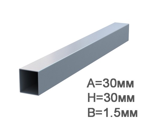 Профильная труба 30х30х1,5мм